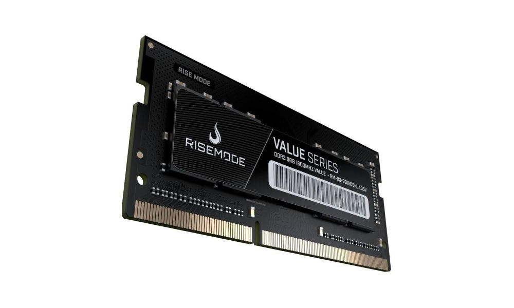 Memória Ram Value Series Rise Mode, Notebook, DDR3, 8GB, 1600MHZ