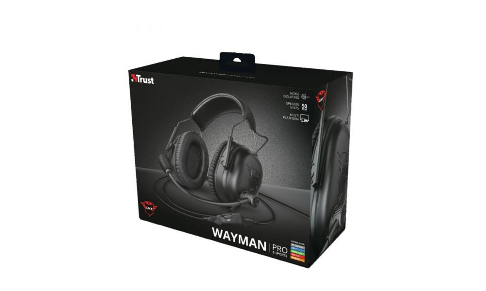 Headset Gamer Trust GXT 444 Wayman Pro E-Sports P2