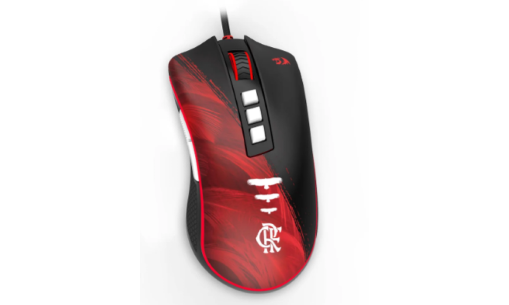 Mouse Gamer Flamengo Attack Redragon Fl711