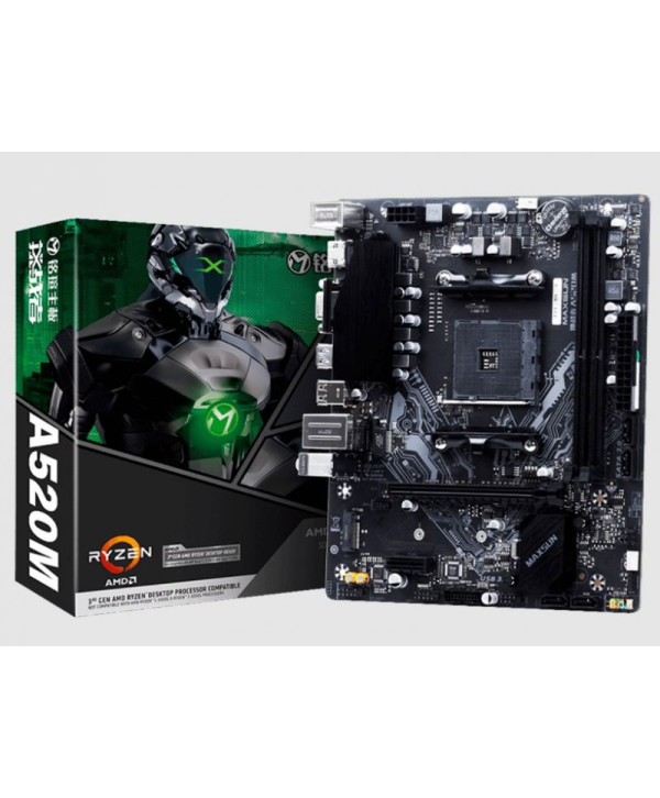 PLACA MAE MAXSUN A520M-K CHIPSET A520 AMD AM4 MATX DRR4