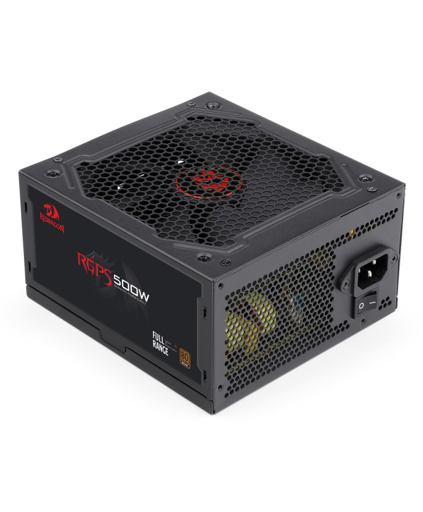 Fonte Redragon RGPS 500W, 80 Plus Bronze, PFC Ativo, Cabos Flat, GC-PS001