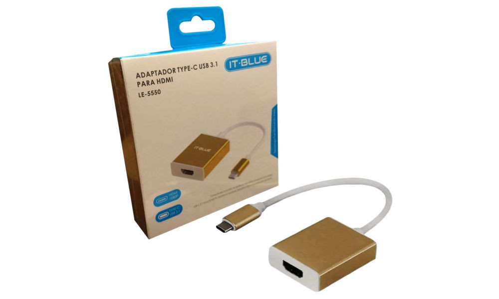 Adaptador Type C 3.1 para Hdmi LE-5550 - It-Blue