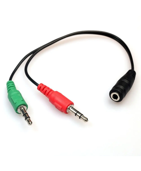 Cabo Adaptador P3XP2 P3 Femea Para P2 Macho Hoopson P3-002