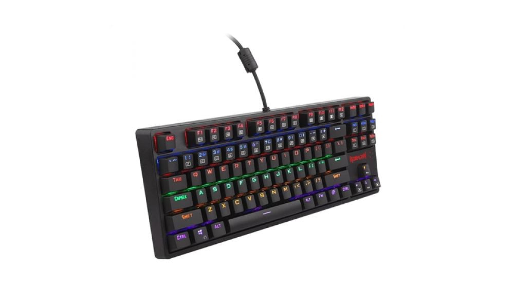 Teclado Mecânico Redragon DAKSA Rainbow  K576R-1