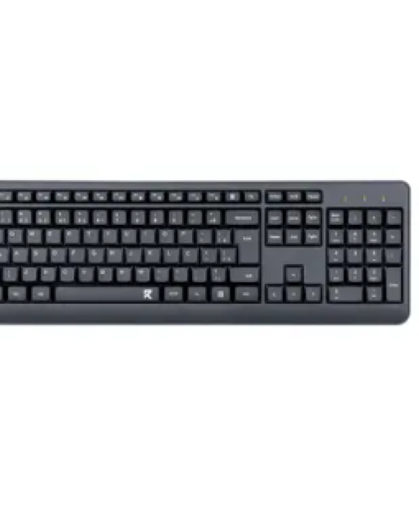 Kit Teclado e Mouse Redragon, ABNT2, Full Size, 1200 DPI, Ambidestro, Preto BS-7092