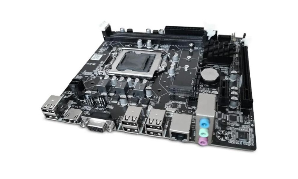Placa Mae Get H61, Lga 1155, Ddr3, Hdmi, Vga, M.2 Sata E Nvme, Usb 2.0, Rede 10/100/1000 Mbps