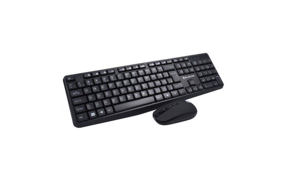 Kit Teclado e Mouse Bluecase sem Fio preto - BMTW01