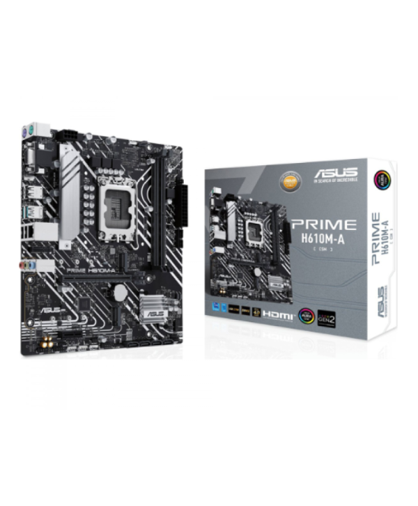 Placa Mãe Asus Prime H610M-A, Chipset H610, Intel LGA 1700, mATX, DDR5