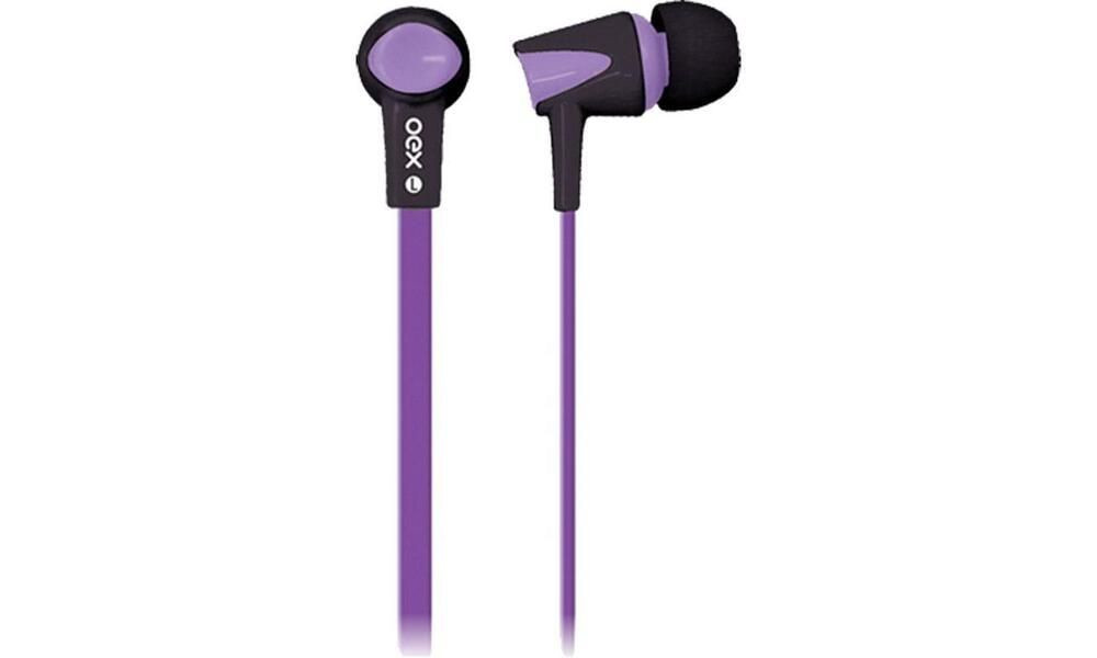 Fone de Ouvido Colorhit FN203, Roxo e Preto, Oex, 51.4204