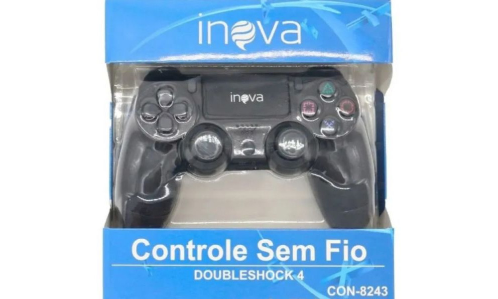 Controle Sem Fio Playstation 4 Inova Con-8243