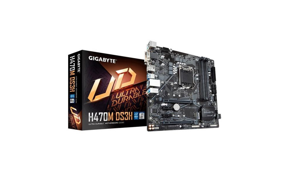 Placa Mãe Gigabyte H470m Intel LGA1200 DDR4 10G