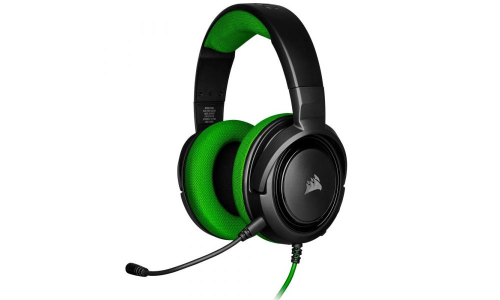 Headset Corsair HS35 Stereo Gaming Verde - OPEN BOX