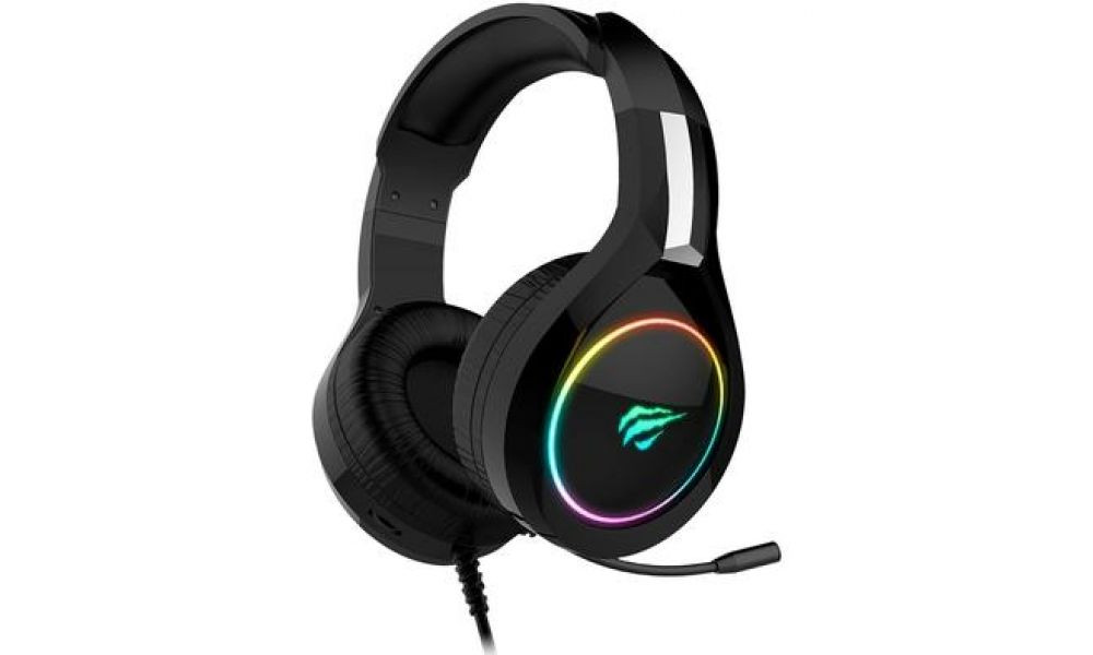 Headset Gamer Havit RGB 3.5mm + USB HV-H2232D Preto