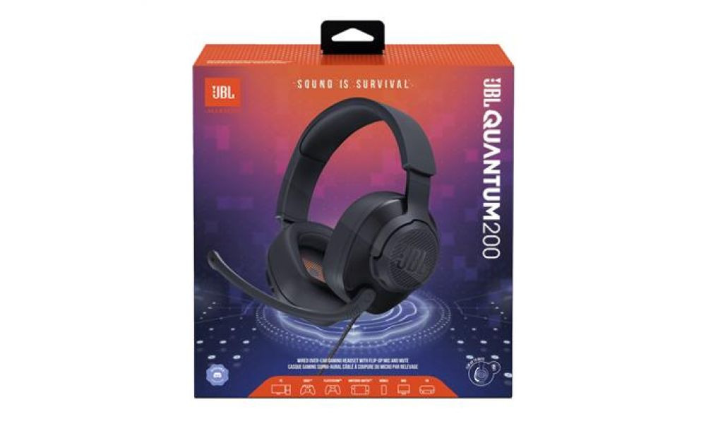 Headset JBL Gamer Quantum 200 