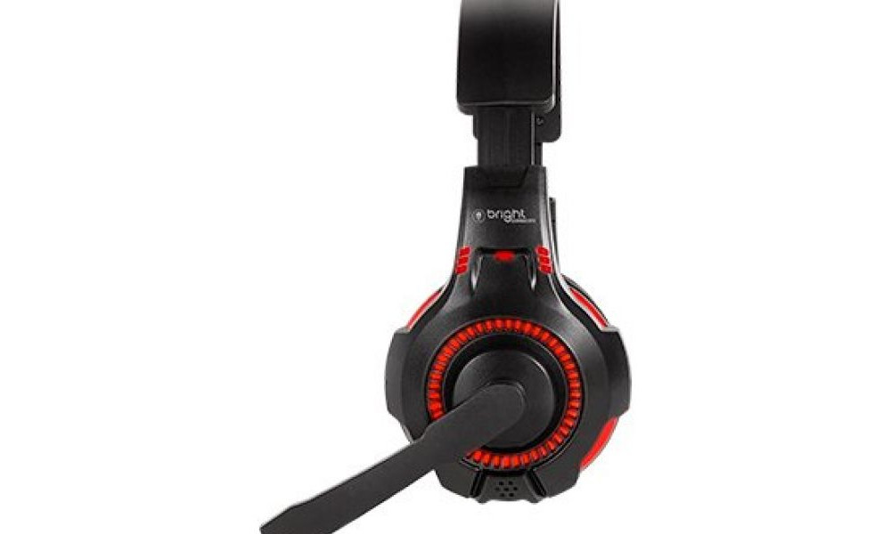 Headset gamer Led Vermelho - Brigth 0468