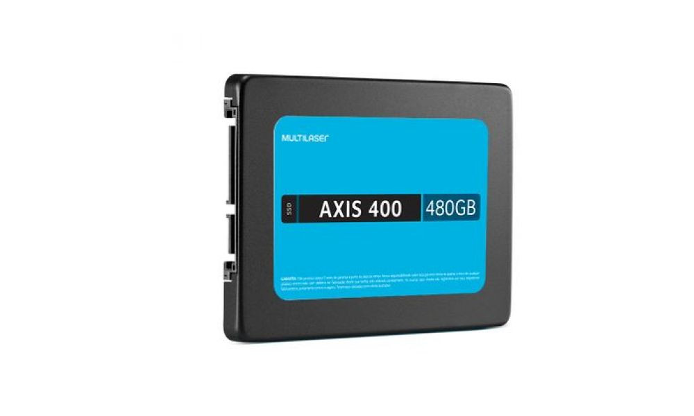 Ssd Multilaser 2, 5 Pol. 480Gb Axis 400 - Gravação 400 Mb/S - SS401