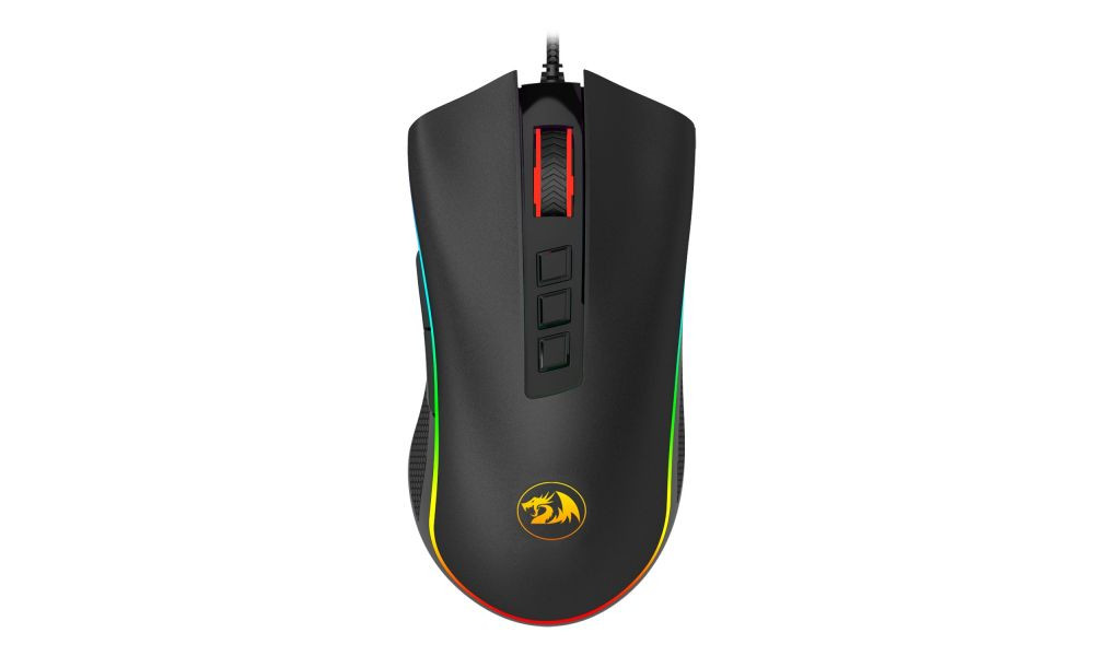 Mouse Gamer Redragon Cobra, 10000DPI, Chroma, Preto - M711