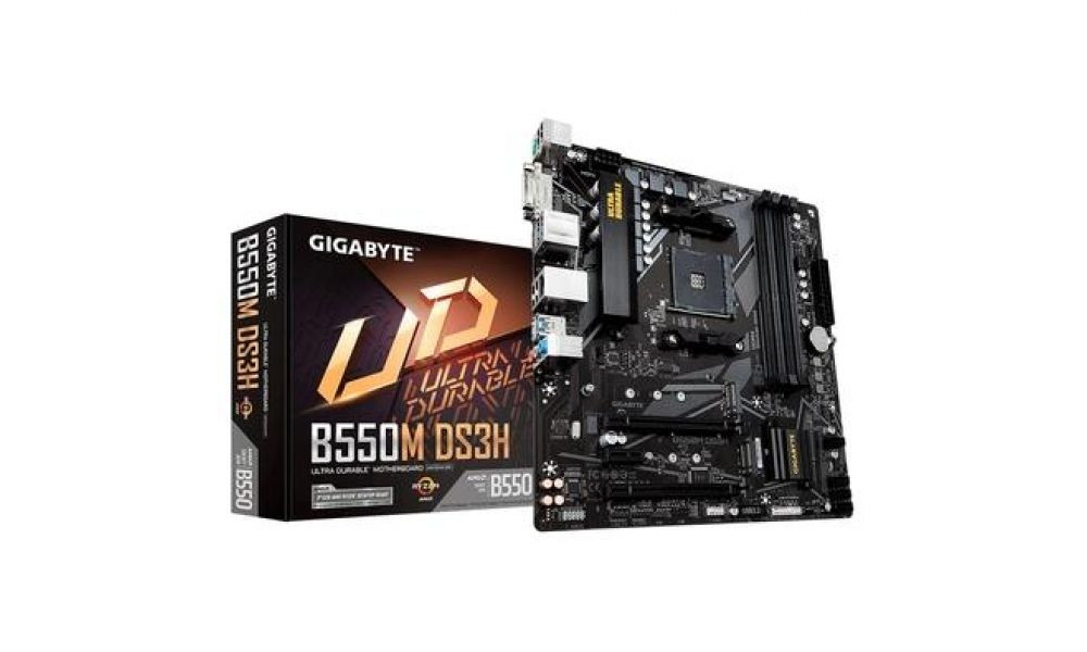 Placa Mãe AMD Gigabyte B550M DS3H DDR4 AM4