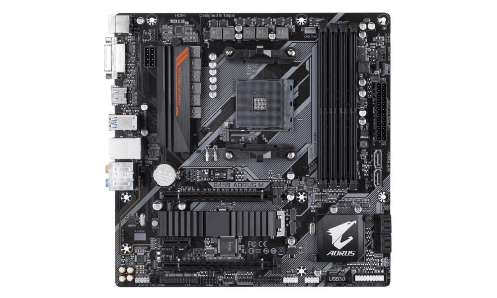 Placa Mãe B450M AORUS AM4 DDR4 - Gigabyte