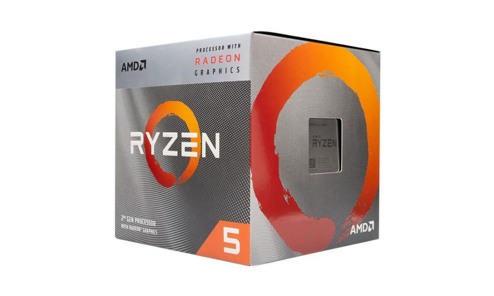 Processador APU RYZEN 5 3400G com Vídeo Vega 11 YD3400C5FHBOX