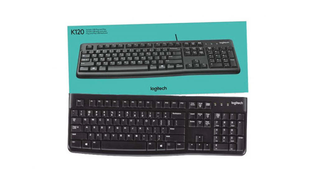 Teclado C/ Fio K120 Logitech