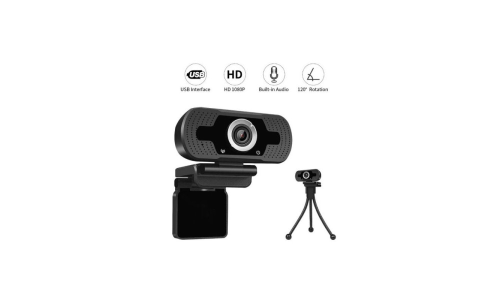 WebCam Loosafe, Full HD 1080P, com Tripé - LS-F36-1080P