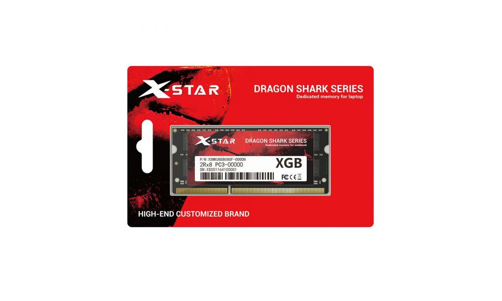 Memória Notebook X-STAR 8GB DDR3 1600MHZ