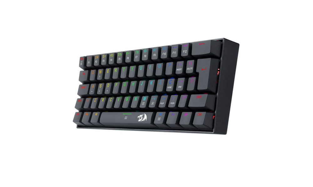 Teclado Mecanico Gamer Redragon Dragonborn RGB Preto